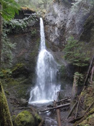Marymere Falls.