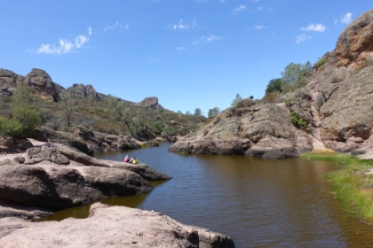 The Bear Gulch Reservoir.