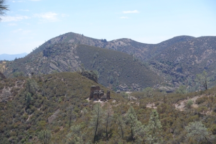 There are crazy rock formations throughout the park.