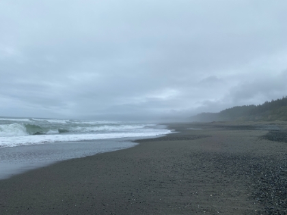 And the view North. Postcard perfect coastal views.