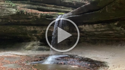 La Salle Canyon Falls.