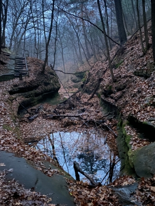 Heading out of French Canyon. I made it back to the car just before complete darkness. It started raining again just as I was leaving. Perfect timing and a perfect day. I wonder how many people live in Chicago and have never made it out here!?