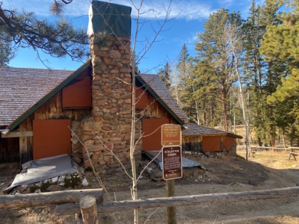 The land for the park was donated in 1989 by the Staunton family who had a large ranch here since the early 1900s. Many of the original structures still remain and are being renovated as historic sites.
