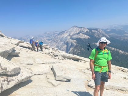 Made it to the top. No problem!