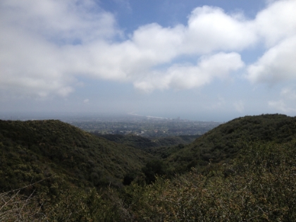 Ocean view from the Backbone.