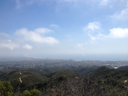 Ocean view from the peak.