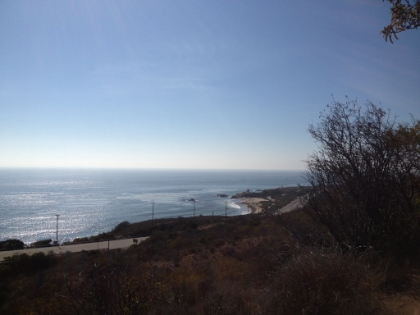 Almost back to the trailhead, one of the most beautiful trailheads I've ever run.