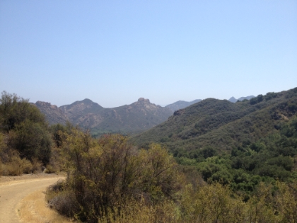 Almost the whole climb is spent staring up at the ridge getting ever so slowly closer.