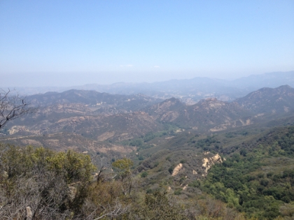 Great views of the valley below on a clear day.