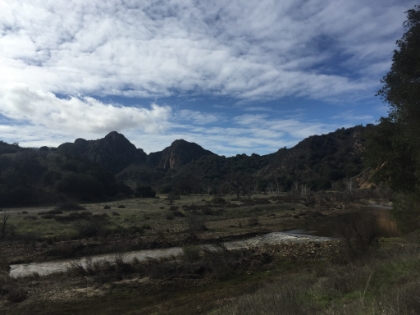 Here is a series of pictures from another trip around the Bulldog loop a few years later in (finally!) a wet year.