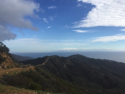 Heading back down now.