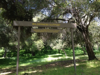 Reached the end of the camp area and was hoping to find the continuation of the Rustic Canyon trail.