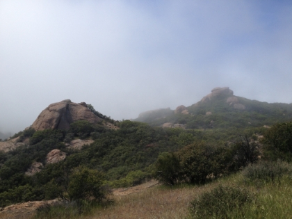 The Tri-Peaks area about halfway around the loop.
