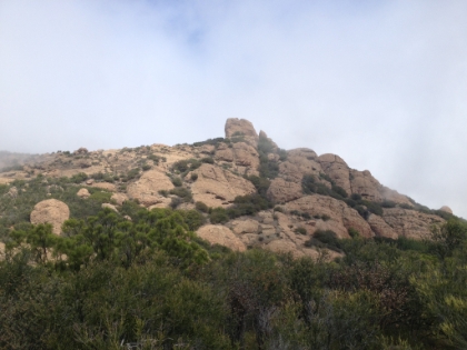Tri-Peak at 3,010' is just a bit lower than Sandstone Peak.