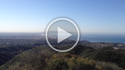 A 360 view from one of the peaks along the ridge.