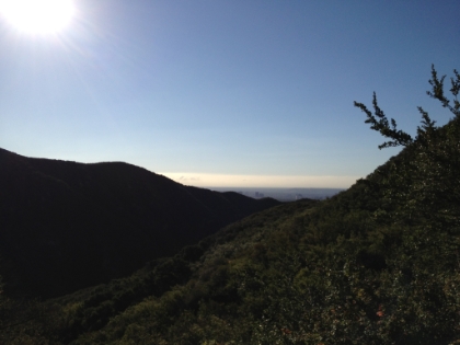 Starting to climb out of the Gateway.