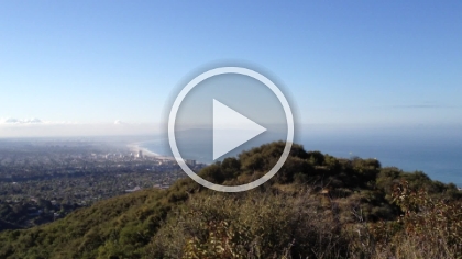A 360 view from one of the mini-peaks in the area.