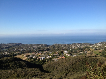 Starting to drop elevation.