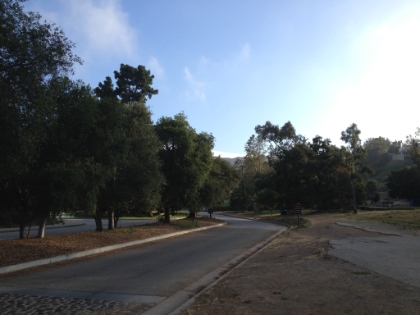 Starting out at Temescal Gateway across the street from my apartment.