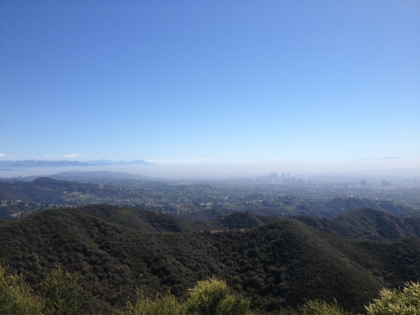 Looking towards downtown.
