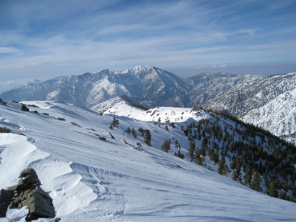 A look at the trail along the ridge towards Dawson Peak. Maybe next time I will make it that far.
