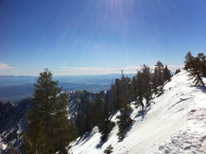 Another view from the ridge above High Creek.