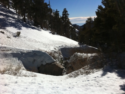 Back down to High Creek camp.