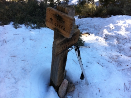 This time I manage to avoid the detours and actually find the trail junction that I missed on the way up. This ended-up saving a lot of time. Hopefully I can avoid that mistake next time.