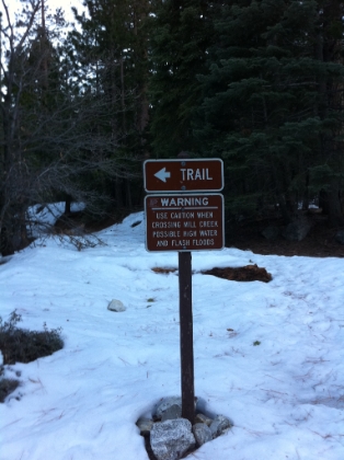 Back down to Mill Creek and not far from the car. I made good time coming down with about 30min of sunlght to spare. Exploratory mission accomplished. Next time I will summit!