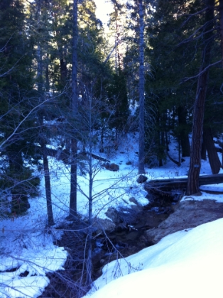 Top of the switchbacks and into the valley at Vivan Creek camp. One of the more picturesque spots in Southern CA. Unfortunately, I'm still without my normal camera and have to use the iPhone again.