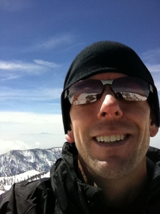 Self pic on the summit.