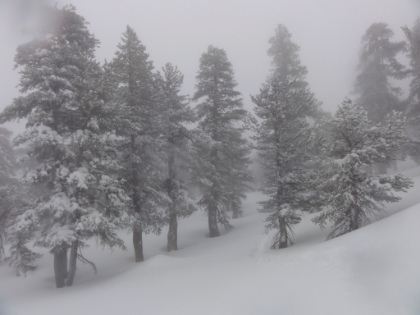 San Jacinto Snow Storm