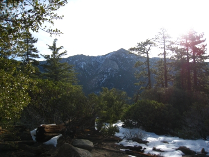 A look out towards Suicide Rock at 7528'.